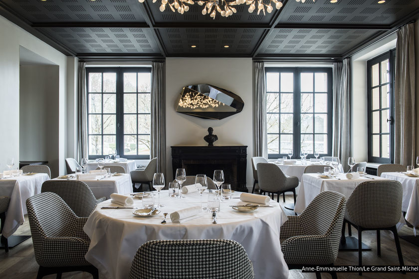 Le Grand SaintMichel Chambord Un restaurant du guide MICHELIN