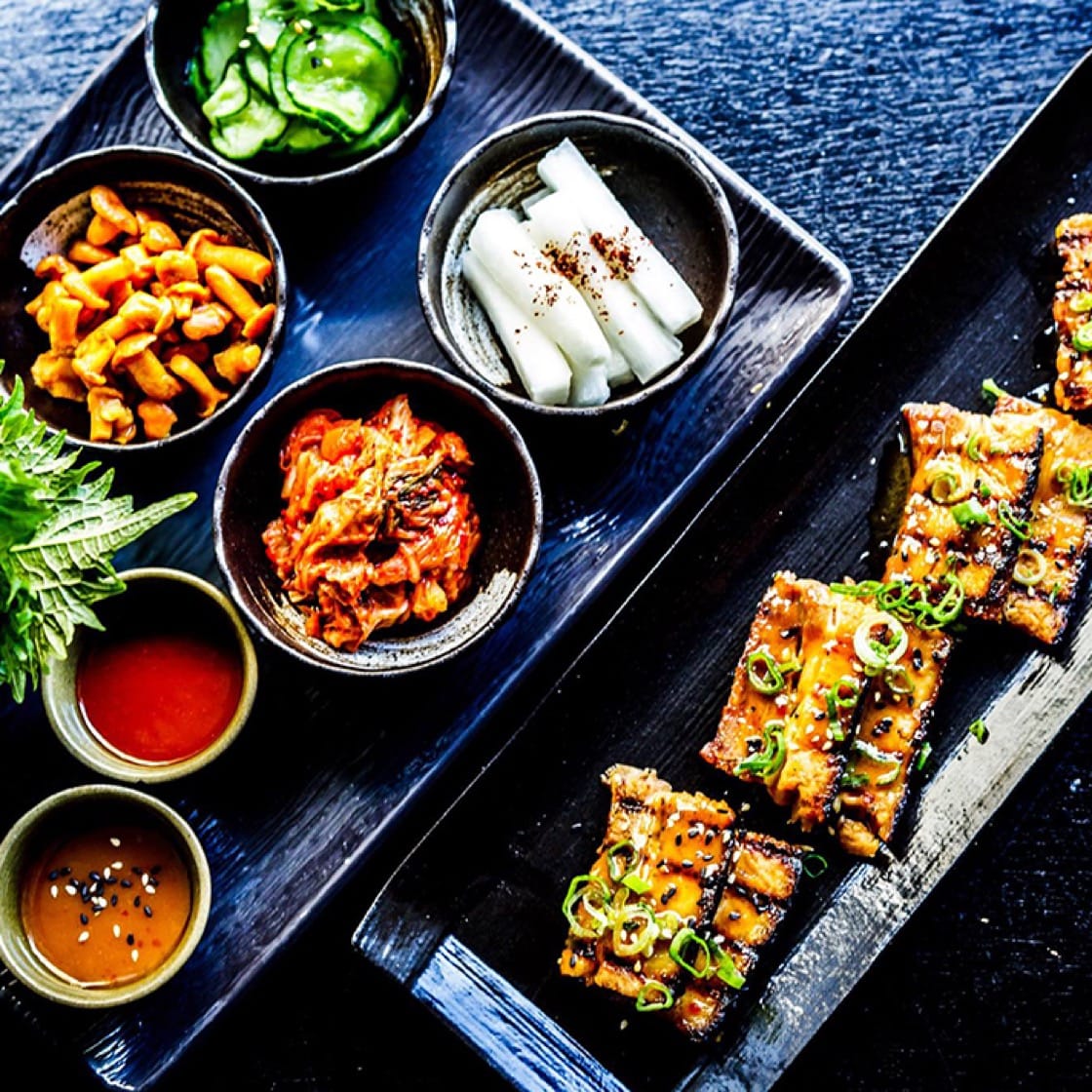 An assortment of items from the lunch menu at Gaijin. Photo Credit: Restaurant Gaijin.