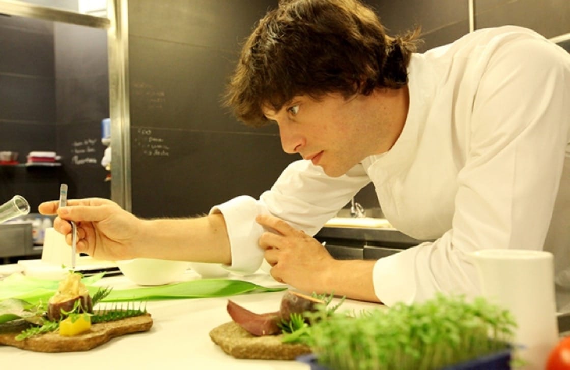 Chef Jordi Cruz of the newly-minted three-star ABaC in Barcelona. (Photo credit: ABaC website.)