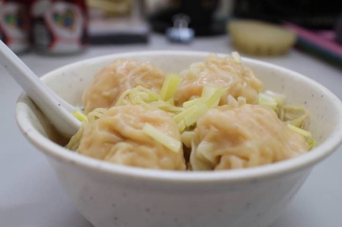 Wonton noodles from Mak Man Kee. (Photo by the Facebook page of Mak Man Kee)