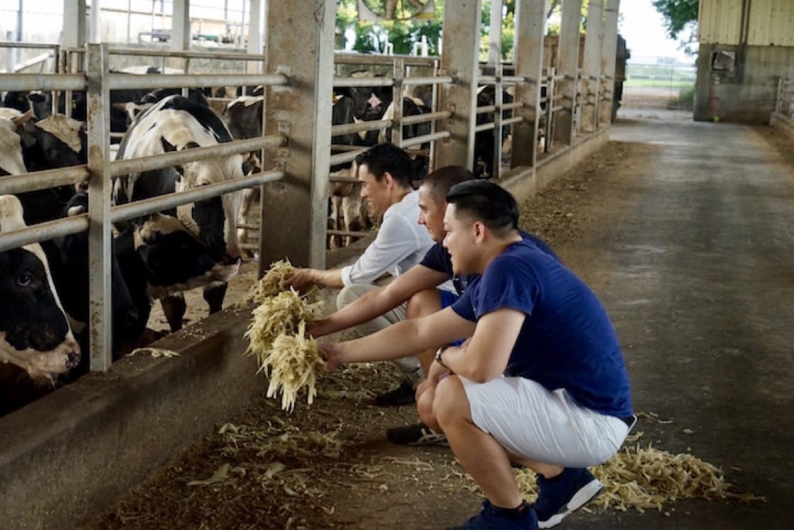 The chefs at Yun Chang Ranch. (Photo by Liz Kao)