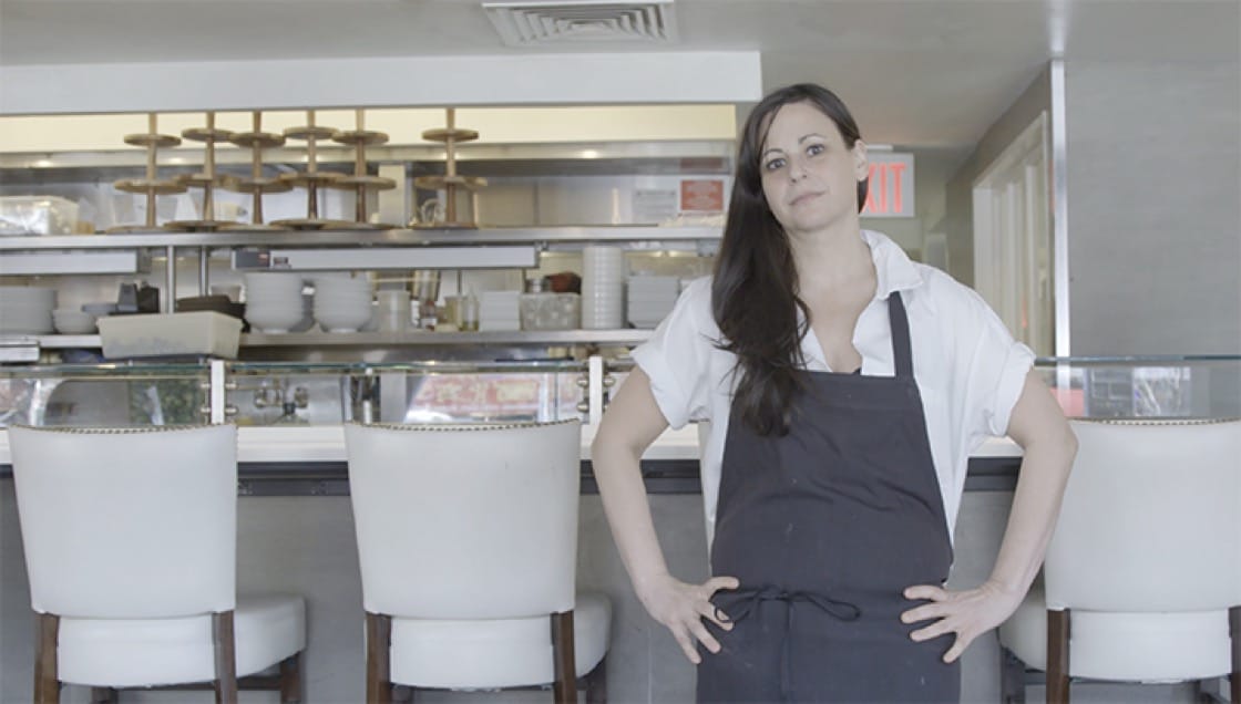 Amanda Cohen serves up a vegetable tasting menu at Dirt Candy in NYC.