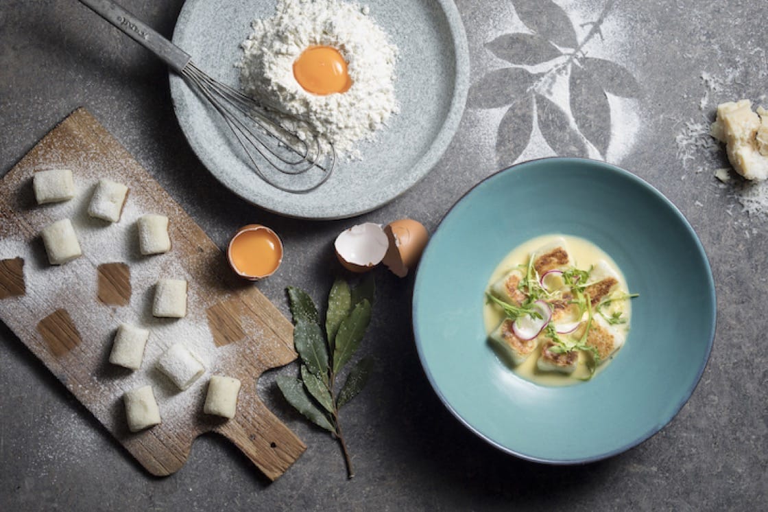 House-made Gnocchi at The Stamford Brasserie.