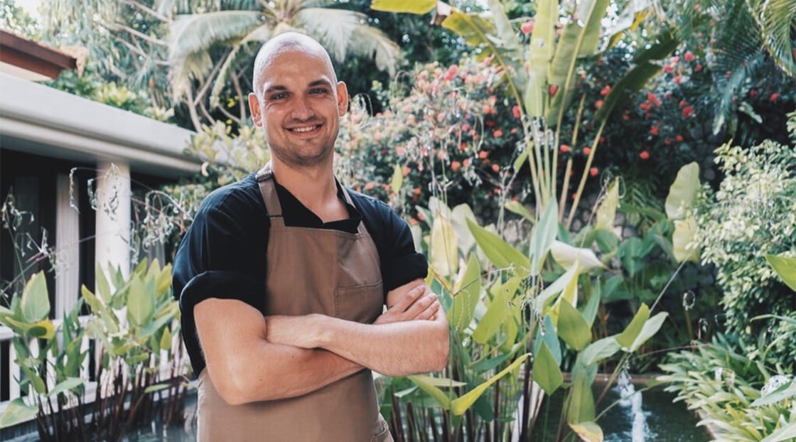 Chef Jim Ophorst of PRU restaurant. Photo credit: Angie Thien.