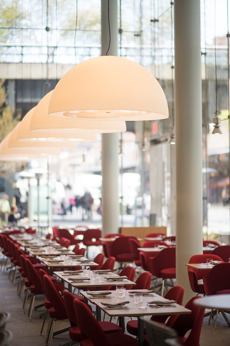 The interior at Untitled at The Whitney in New York City. (Photo by Daniel Krieger.)