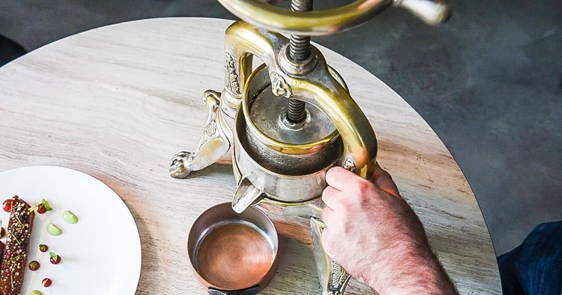 The Duck Press Brings Old School Sauces to the Dining Room