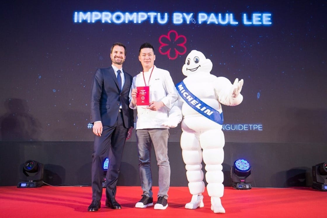 Impromptu by Paul Lee 主廚李皞帶領團隊在《米芝蓮指南臺北2019》中摘下一星。