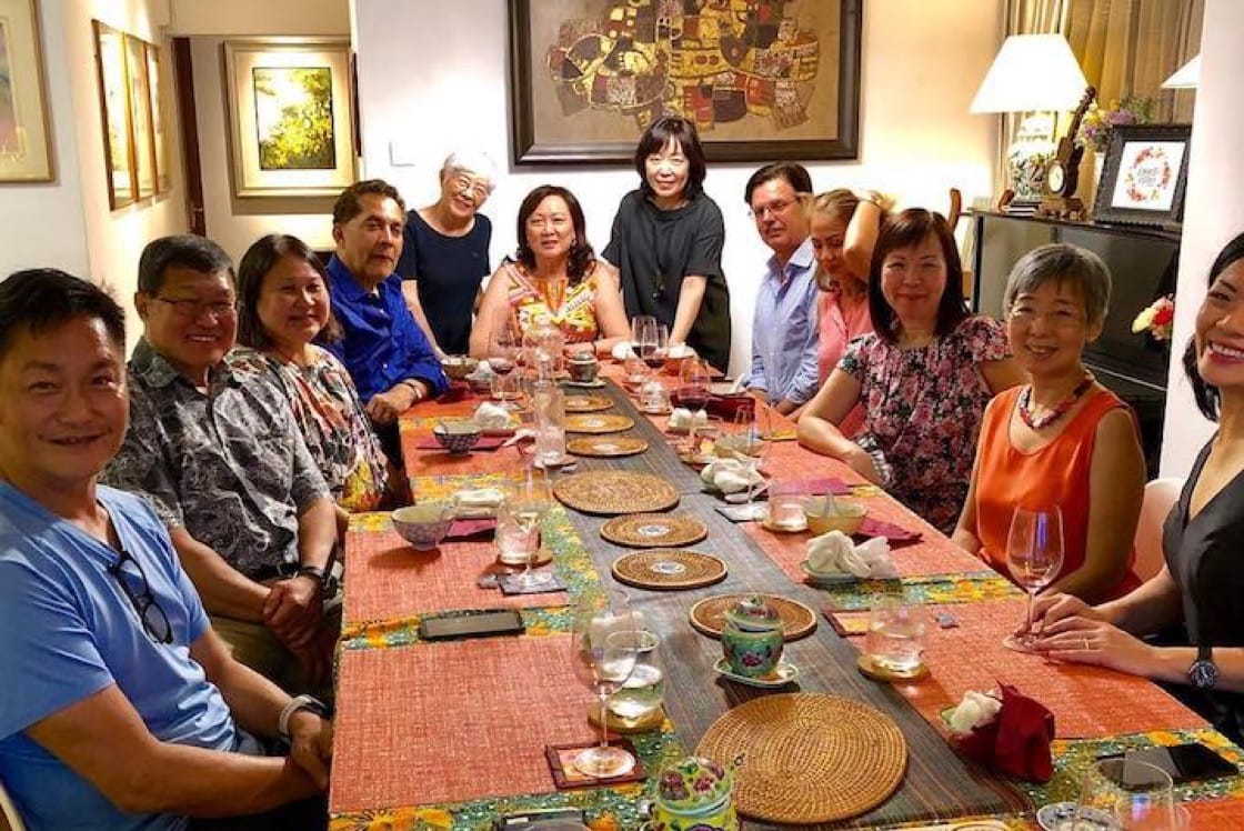 Acclaimed violinist Lynnette Seah hosts private dining sessions with Peranakan food in her home. (Photo: Lynnette's Kitchen)