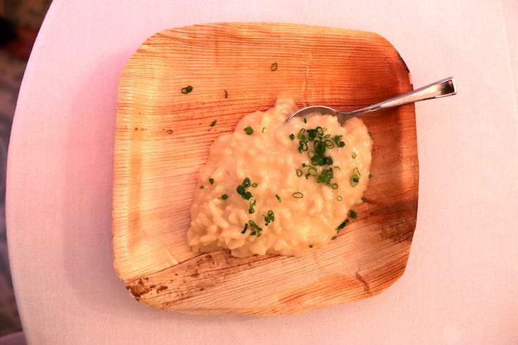 Food was courtesy of Nicholas Stefanelli, chef and owner of one-MICHELIN-starred Masseria.