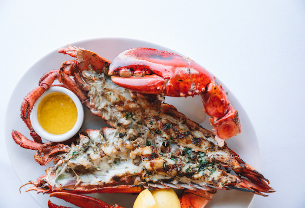 Grilled American Lobster courtesy of The Lobster