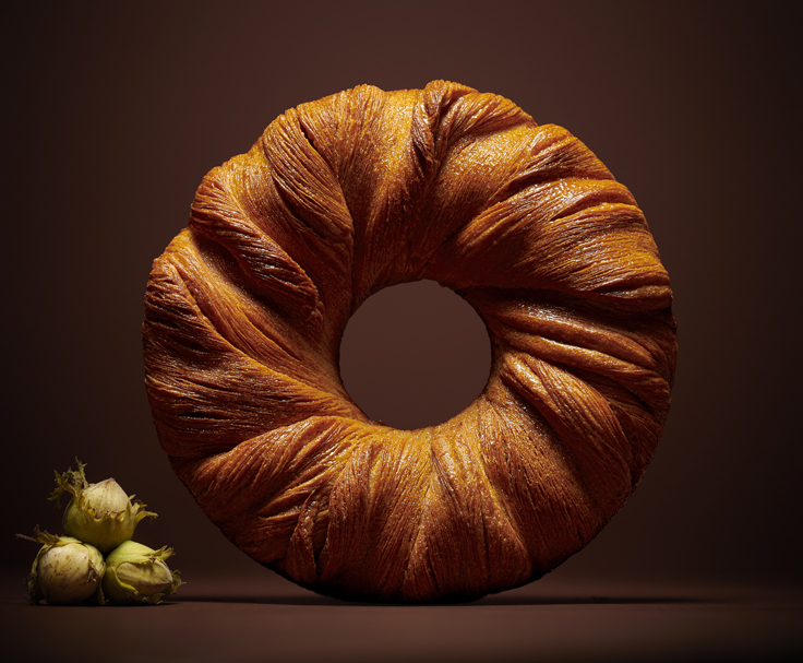 La galette de Michael Bartocetti (Le Cinq) © Laurent Fau