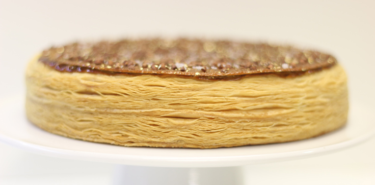 La galette d'Aymeric Pinard © La Côte d'or / Bernard Loiseau