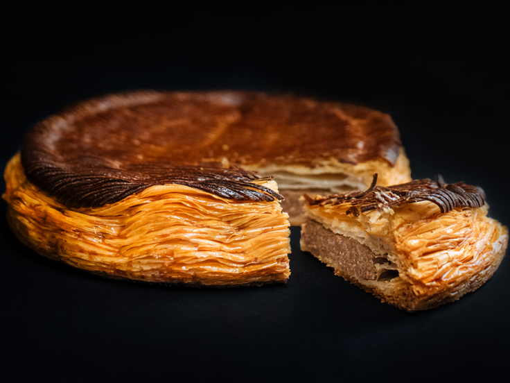 La galette du chef David Bizet à l'Oiseau Blanc © PPR_2021