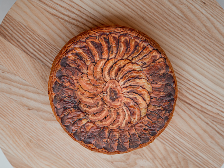 La galette "châtaigne" de Cédric Grolet © Calvin Courjon