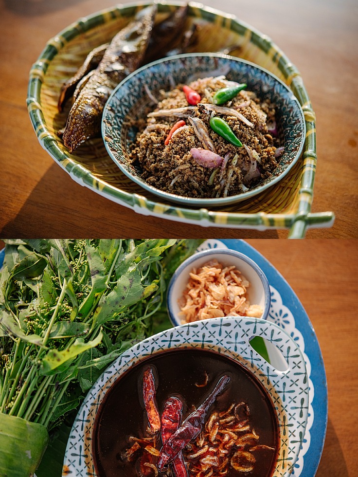 Betrothed Chili Paste with Neem and Sweet Fish Sauce. (© Anuwat Senivansa Na Ayudhya / MICHELIN Guide Thailand)