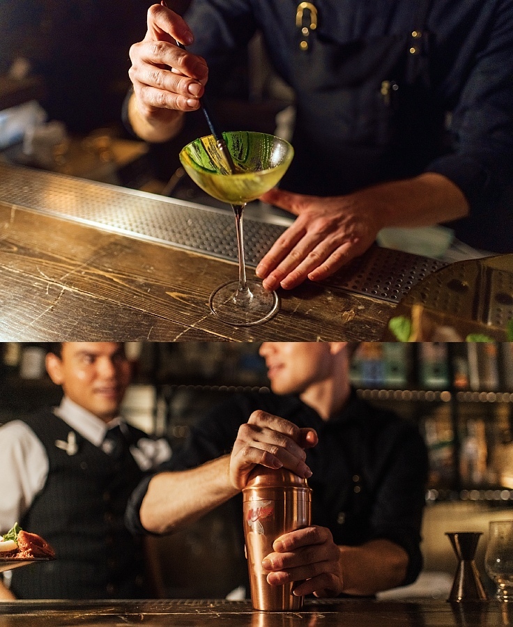 A distinctive cocktail in the making. (© Anuwat Senivansa Na Ayudhya / MICHELIN Guide Thailand)