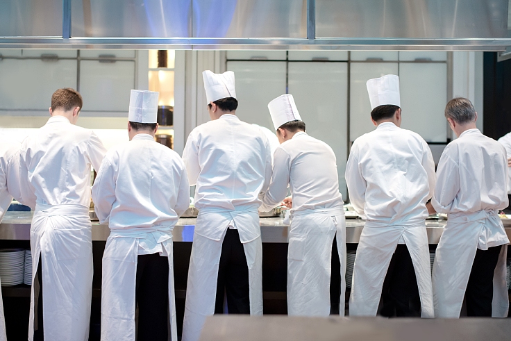 Chefs at work. (© Shutterstock)