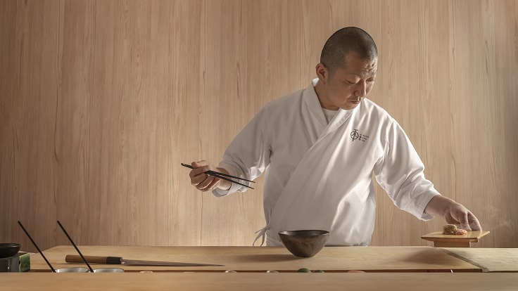 Head chef Kazumine Nishida of Shoukouwa (Image: Shoukouwa)