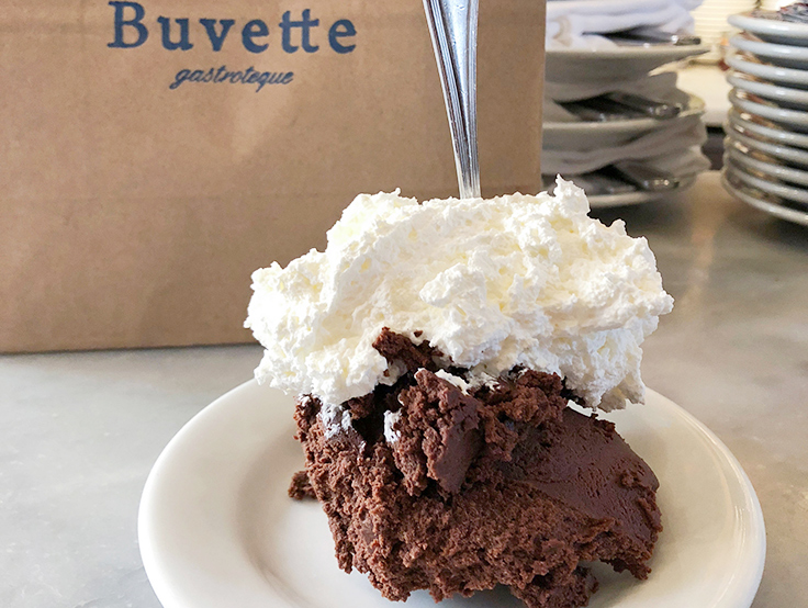 Buvette's chocolate mousse. Photo by Michelin North America