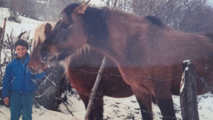 Growing up in Cantal, Royer took care of and fed the animals in their family farm.