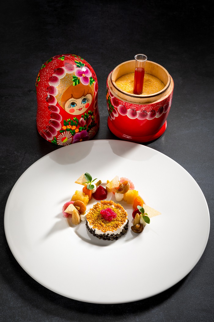 „Troyka“ MICHELIN Stern für russisch inspirierte Küche