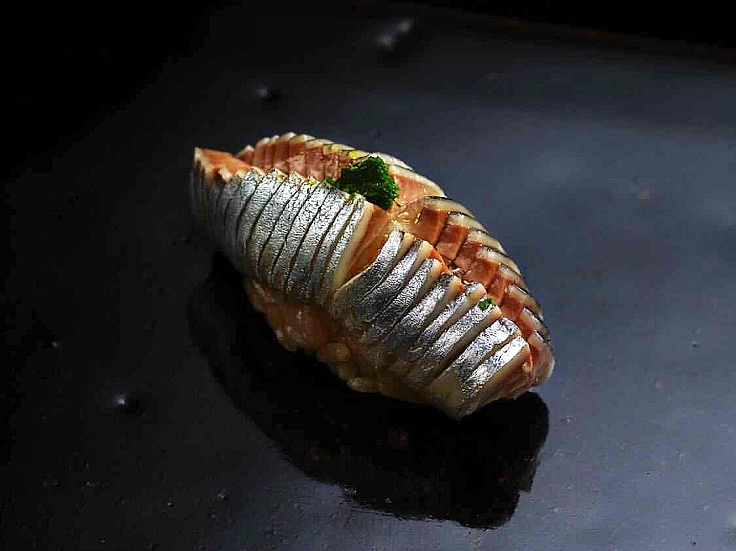 Sushi Sanshin is newly recognised with one MICHELIN star.