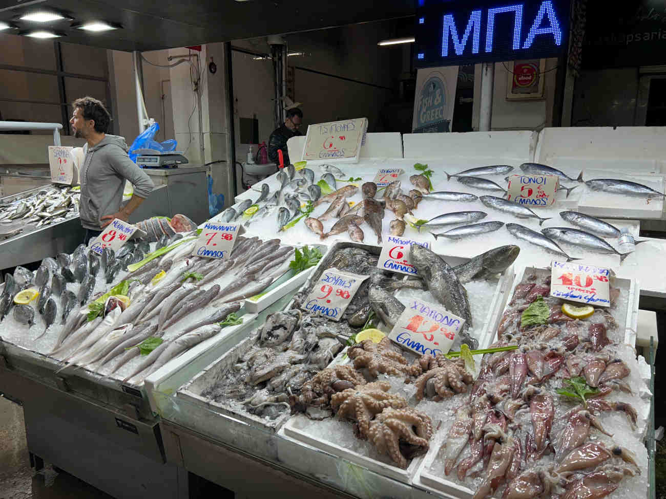 Marché central d'Athènes / DR