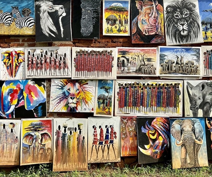 Arte di strada in Tanzania - Matteo Morichini