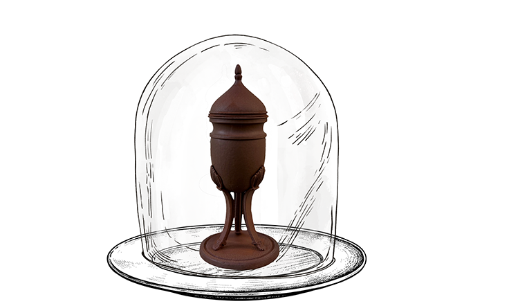 Œuf Chocolat Caviar © Les Pres d'Eugénie