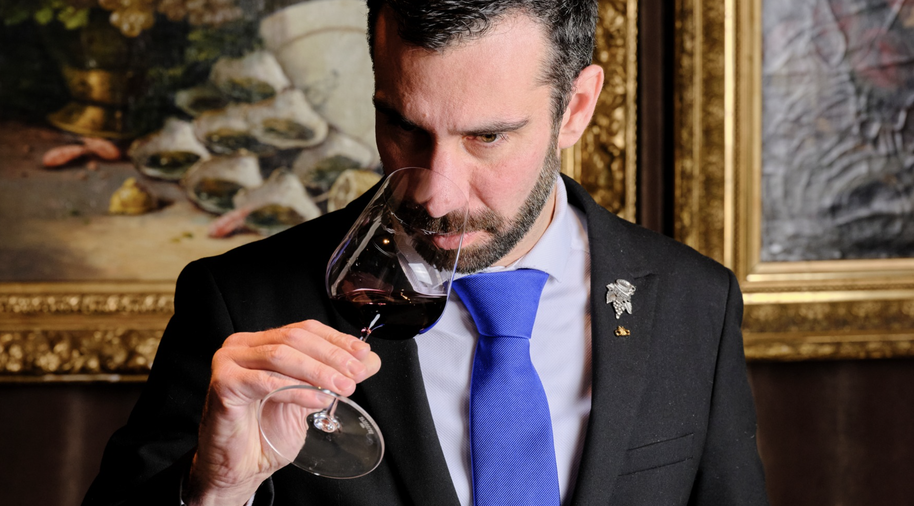 Le sommelier Nicolas Duclos du Georges, à Chartres © Laurent Seminel 