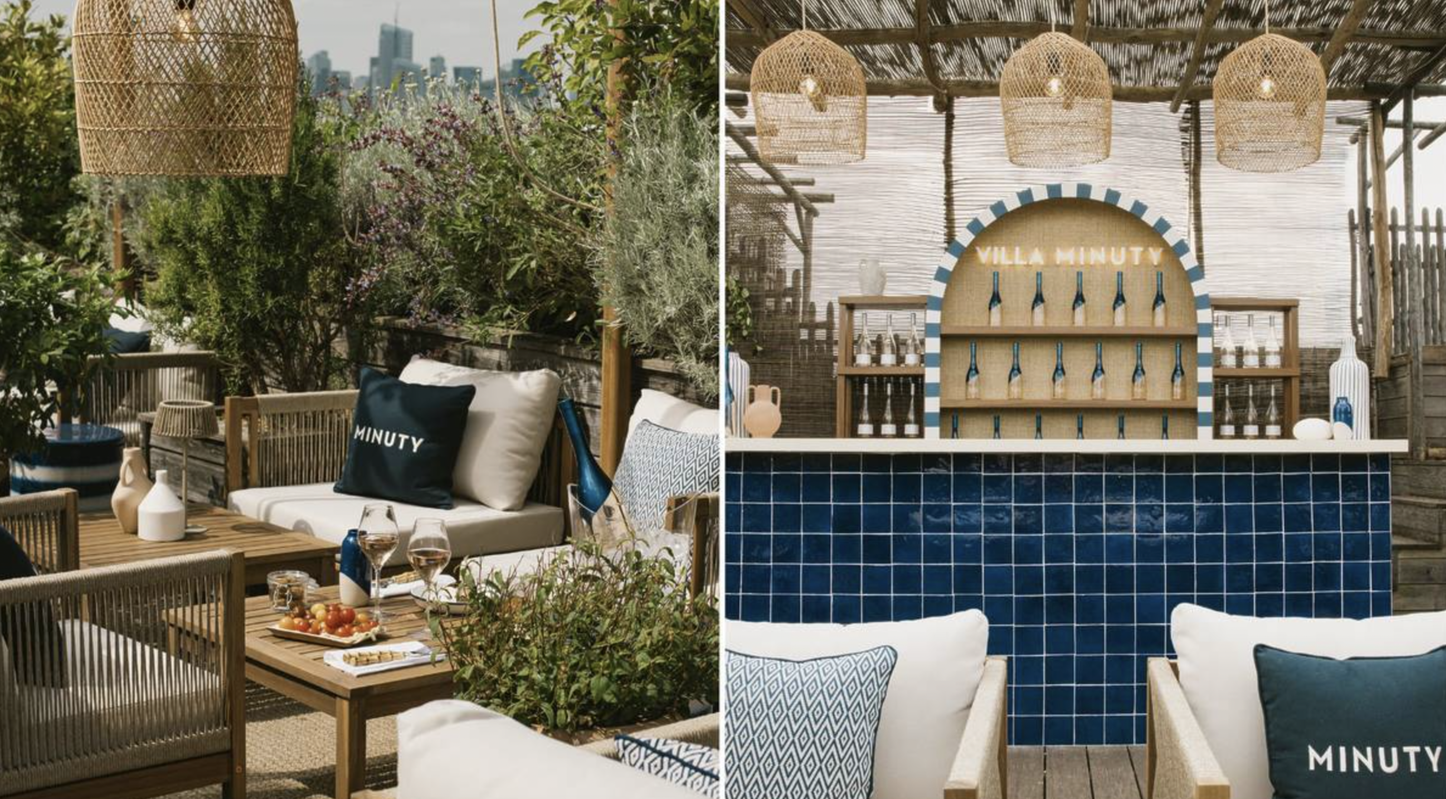 Villa Minuty, le rooftop du Brach Paris - Evok Collection © Villa Minuty