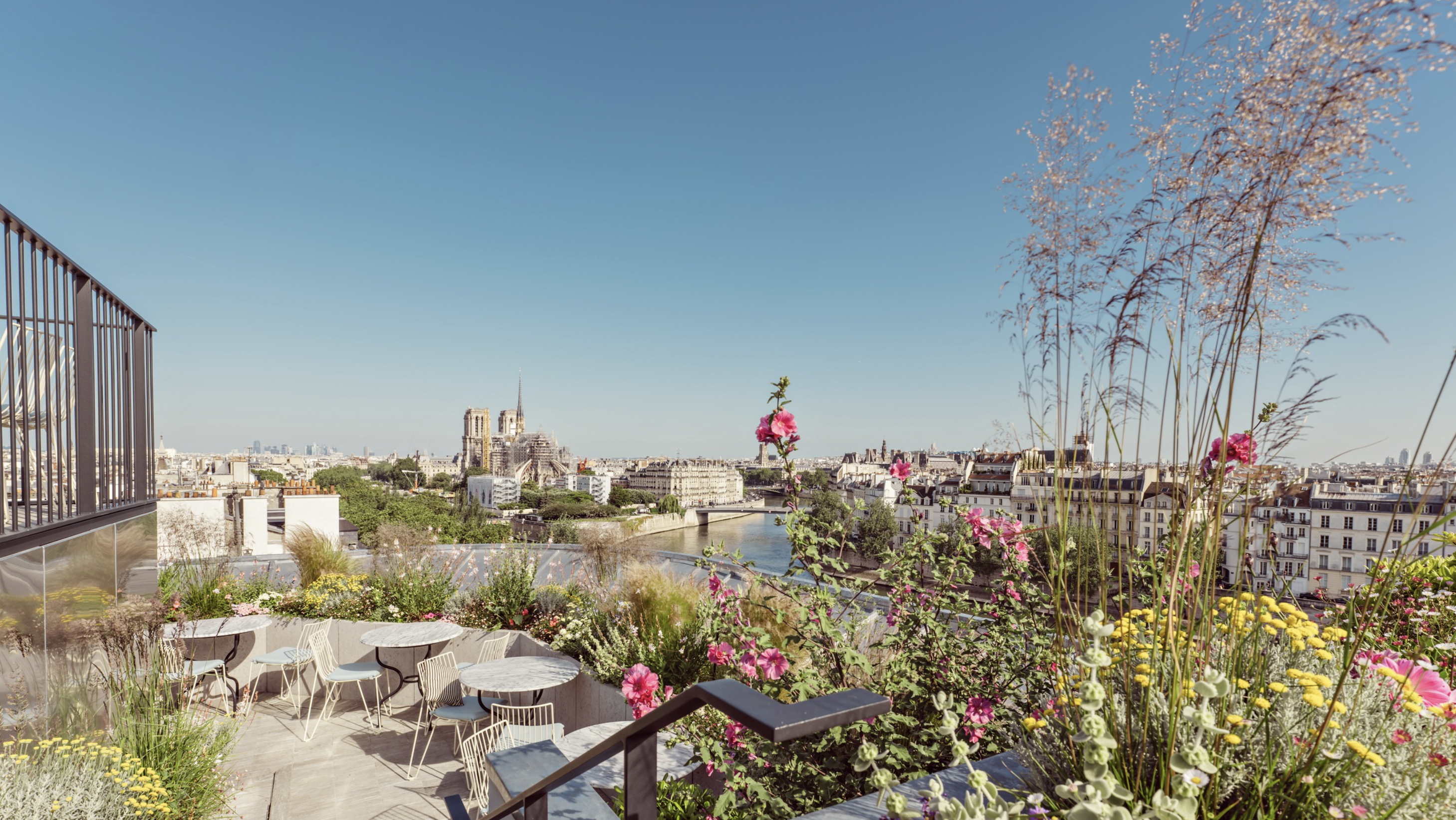 Le Toit de la Tour, le rooftop de la Tour d'Argent © La Tour d'Argent