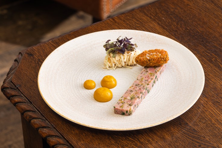 A dish from The White Hart in Oldham, an ideal stop on your way home from Manchester. © Louis Cannell