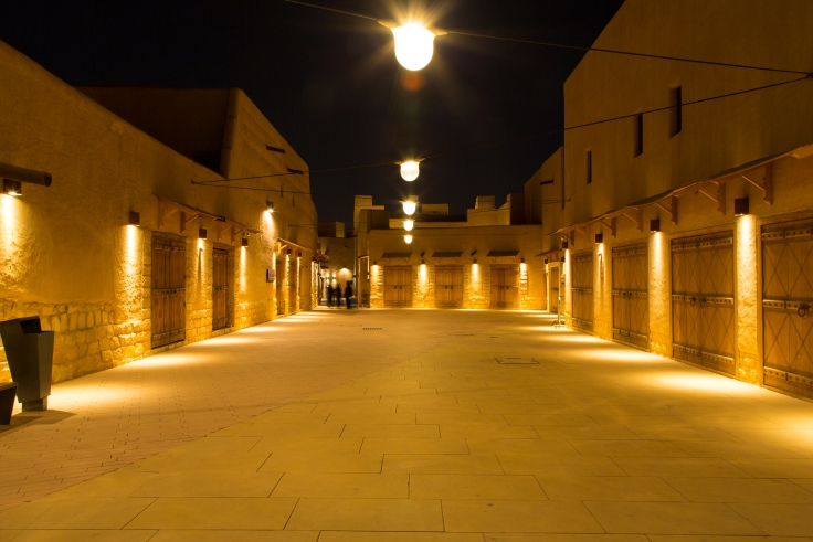 Visit places like the reinvented Souq al Zal market in Riyadh and take a moment to walk through historic merchant alleyways. © The MICHELIN Guide/Jay Yao