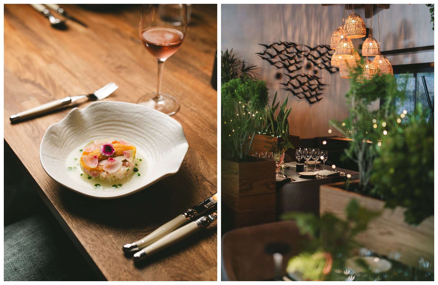 Located within a boutique hotel, this charming restaurant showcases confident simplicity and pure, seasonal flavors on a frequently changing menu ©Technicolor/Olivea Farm to Table