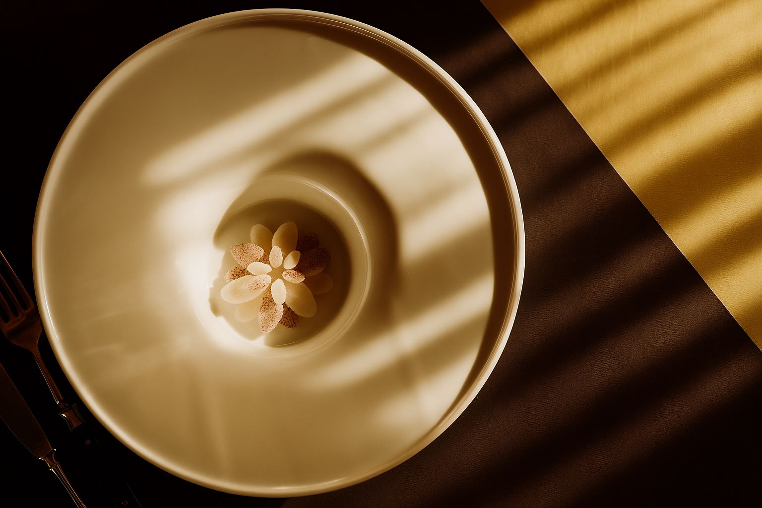 Gericht im Rote Wand Chef's Table ausgezeichnet mit zwei MICHELIN Sternen © Rote Wand Gourmet Hotel I Robert Rieger 