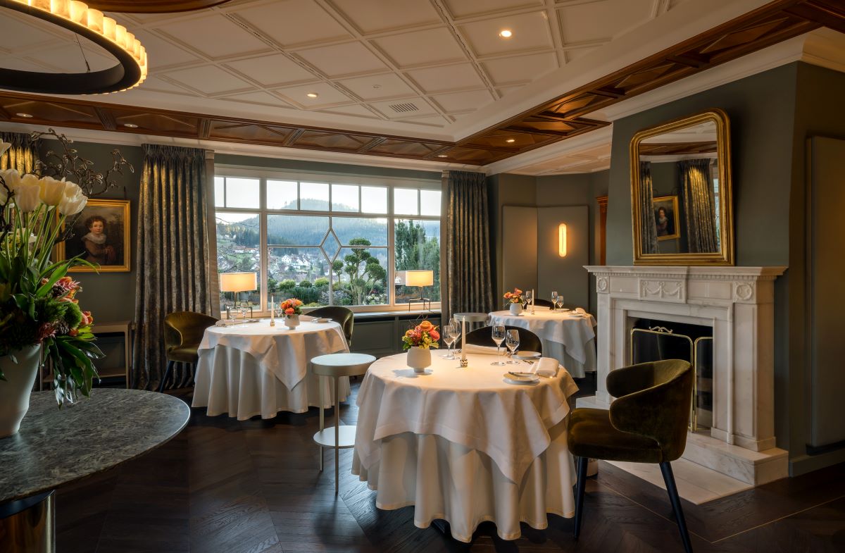 3-Sterne-Restaurant Bareiss in Baiersbronn, Interieur © Hotel Bareiss