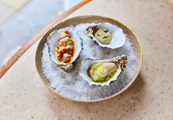 Oysters from The Pearly Queen, the existing seafood restaurant from Chef Tom Brown. © David Loftus