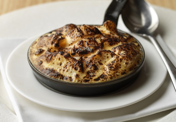 A smoked haddock and parmesan omelette from The Hand and Flowers, where The Chalk's Chef Tom De Keyser made his name. © Cristian Barnett