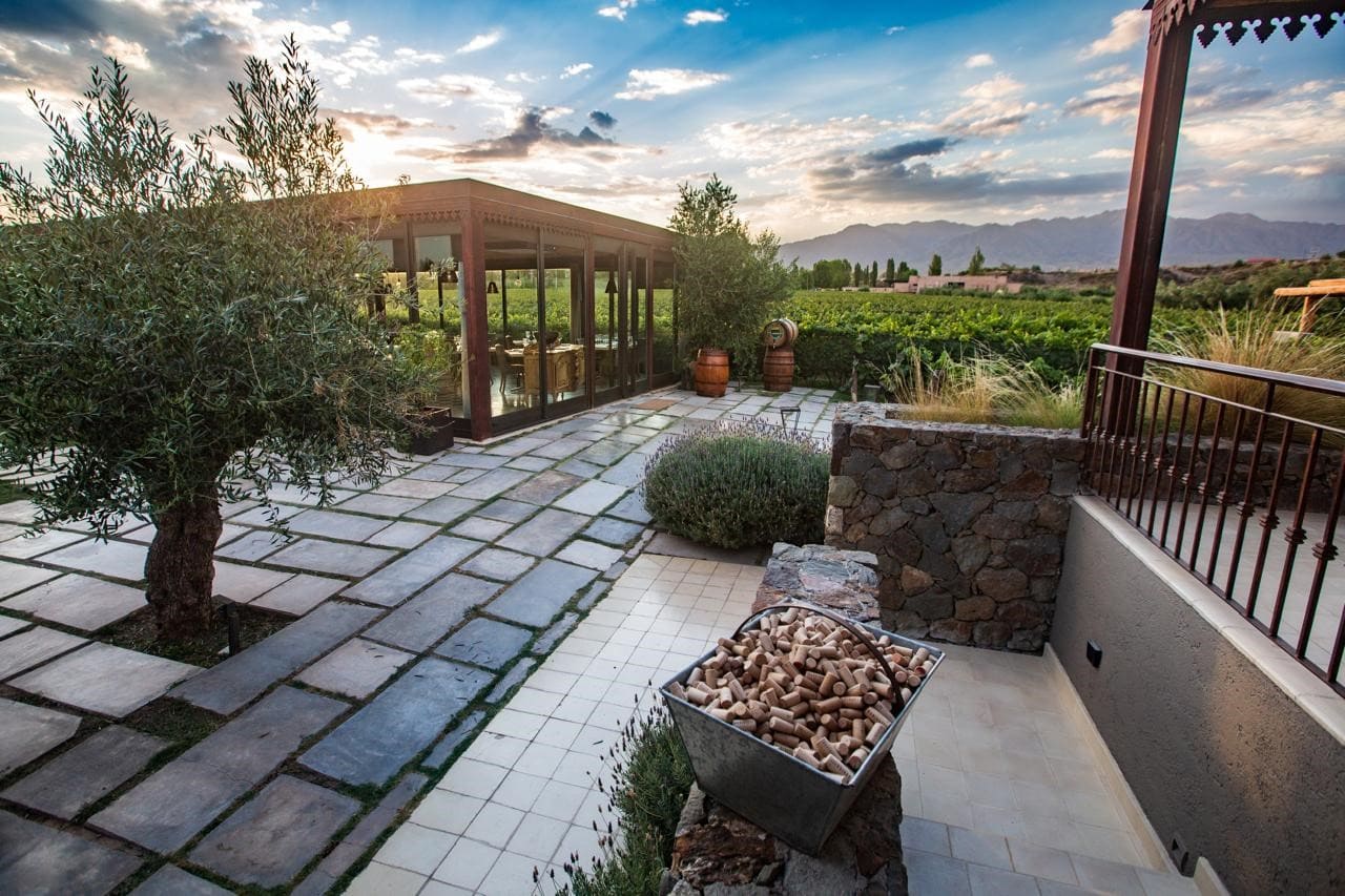 5 Suelos - Cocina de Finca is nestled in vineyards and mountains. © Durigutti Family Winemakers