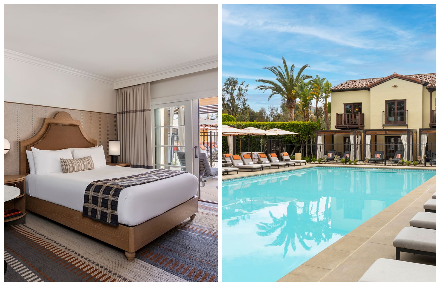 Lots of space and gardens to run around in, as well as a pool, make Estancia La Jolla Hotel & Spa a great pick when traveling with children. © Estancia La Jolla Hotel & Spa