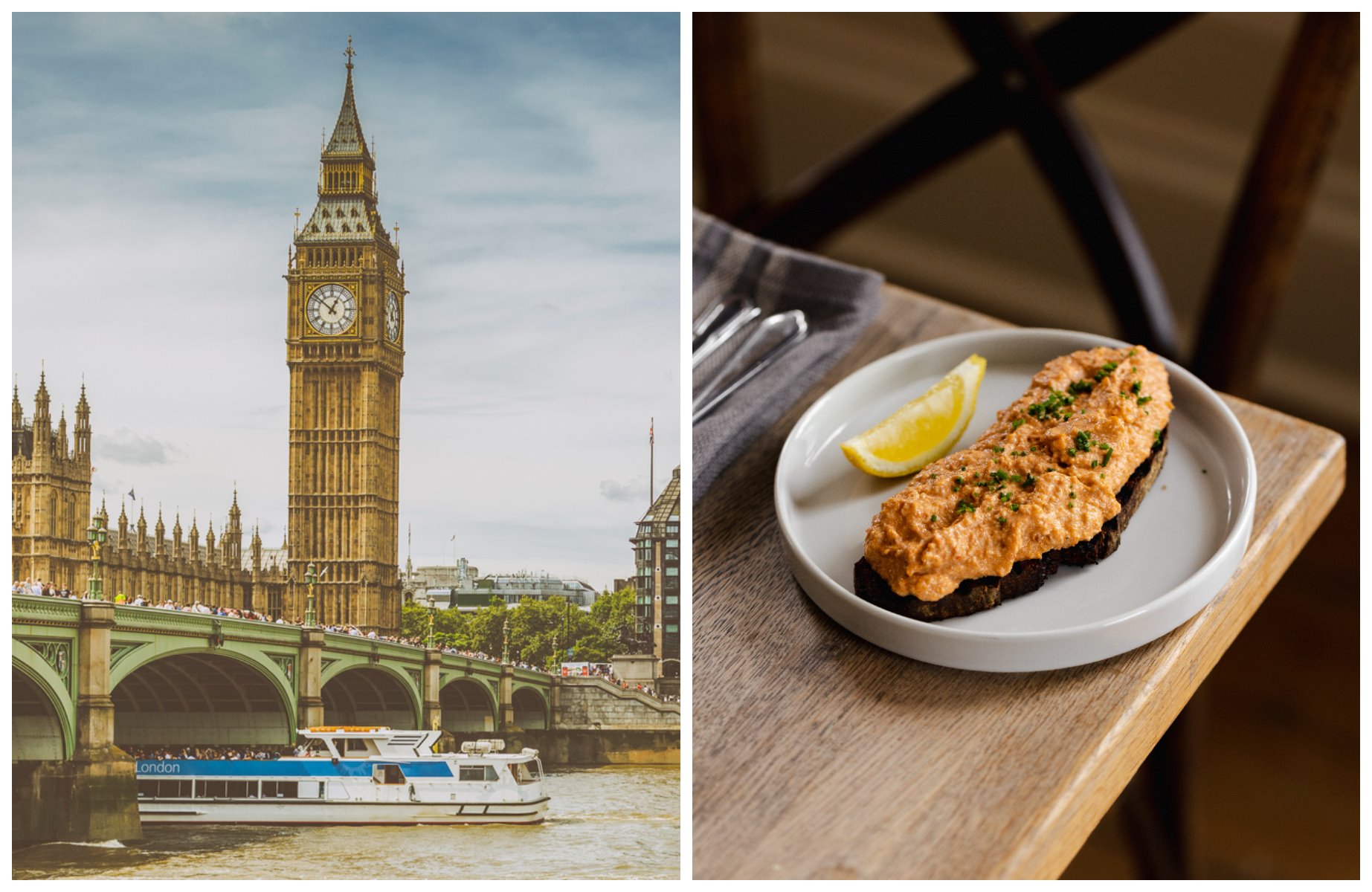London is a city with so much to do for big and little travelers, from Thames boat rides past Big Ben to hearty fish and chip feasts. © (L) Eva-Katalin / iStock ;  (R) Joe Howard/The Holland