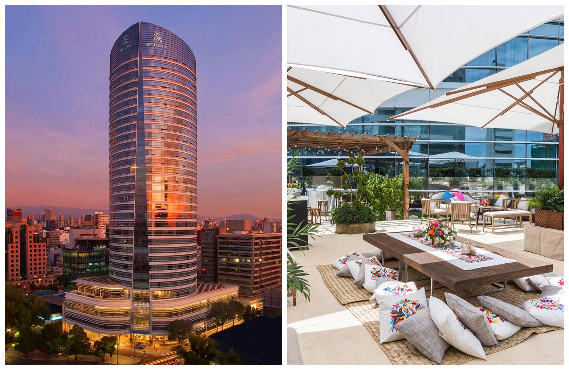 Offering all the comfort and mod cons you need for kids, including a big rooftop strewn with cushions, The St. Regis Mexico City is worth having on your radar. © The St. Regis Mexico City