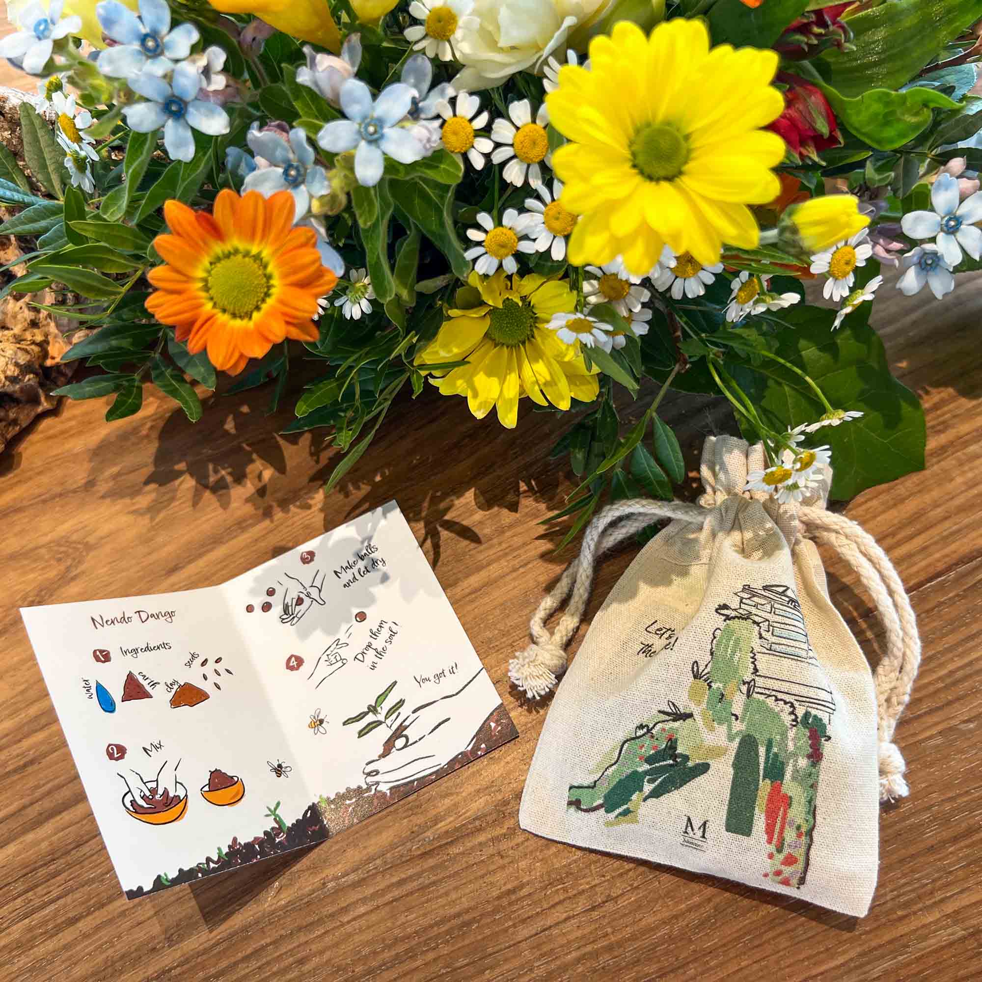 At Colagreco's Three-Star restaurant Mirazur, in France, diners receive clay balls mixed with various seeds to take home. © The MICHELIN Guide