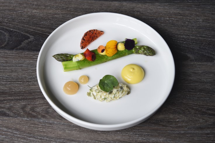 A stylish seasonal dish from eòrna, a chef's table restaurant Stuart Ralston recommends for a special occasion. © Greg Macvean