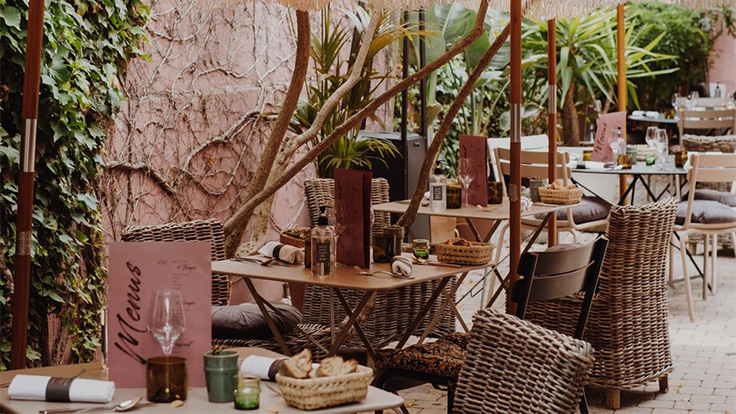 La terrasse du restaurant La Maison de Petit Pierre © La Maison de Petit Pierre