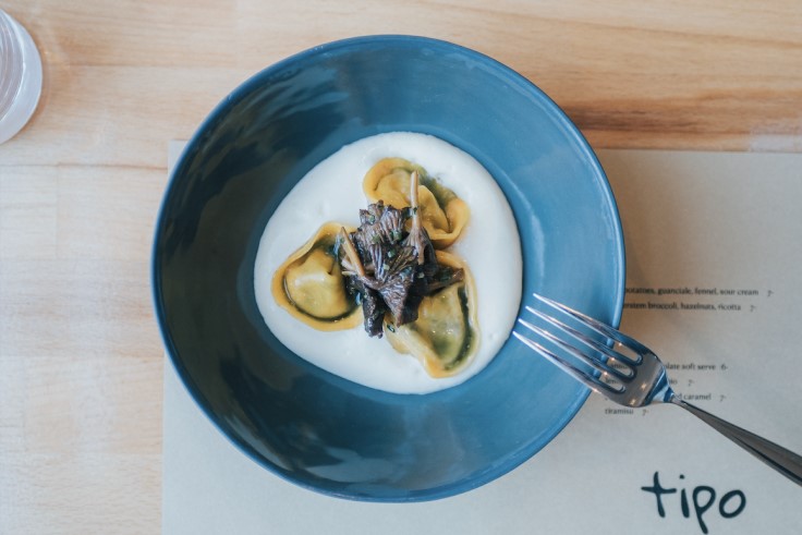 Pasta at tipo, Stuart Ralston's generously priced Italian restaurant. © Justin Rodrigues