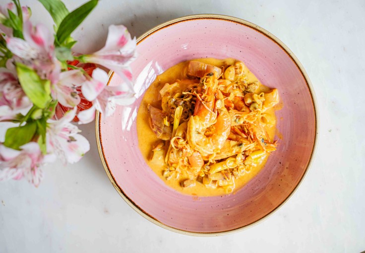 Supawan's Thai cuisine looking pretty in pink. © Supawan