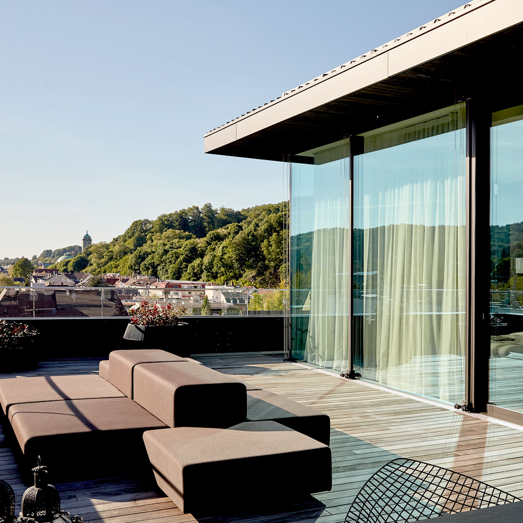 Roof-Top-Terrace © Roomers Hotel Baden-Baden