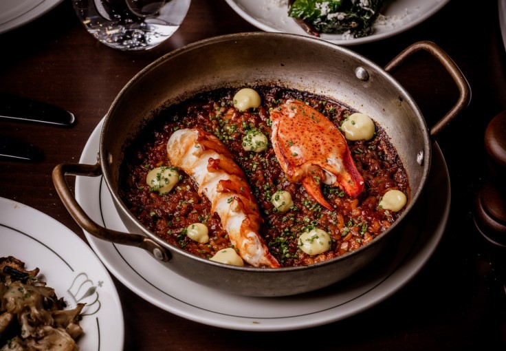 The lobster rice from Prince Arthur in Belgravia. © Lateef Okunnu